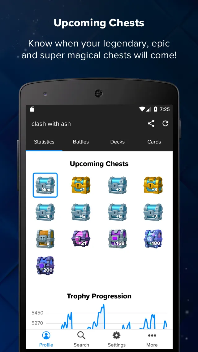 Stats Royale for Clash Royale | Indus Appstore | Screenshot