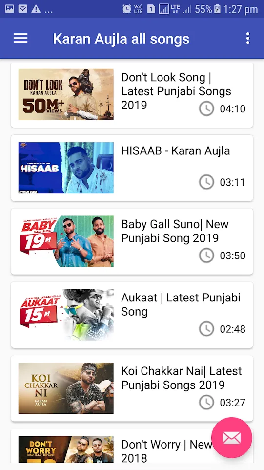 Karan Aujla All Song Videos 20 | Indus Appstore | Screenshot