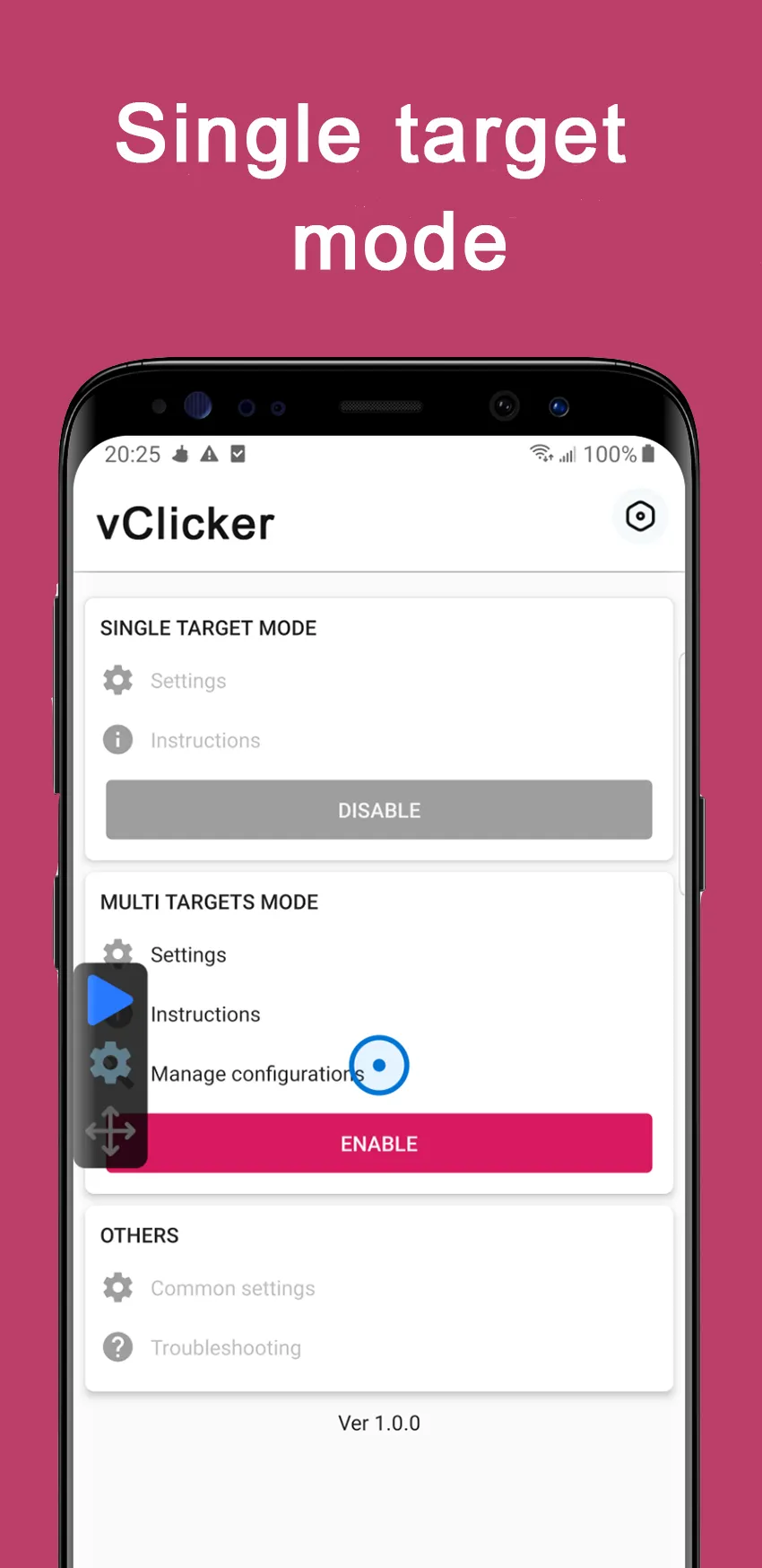 vClicker - Auto Clicker & Tap | Indus Appstore | Screenshot