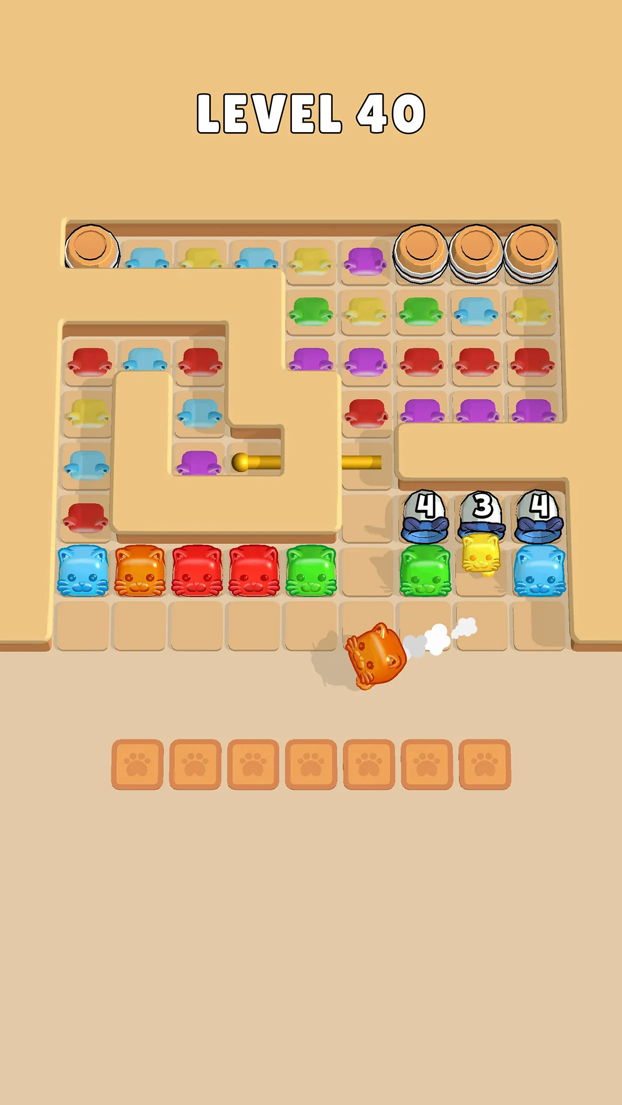 Cat Jam 3D: Block Match Game | Indus Appstore | Screenshot