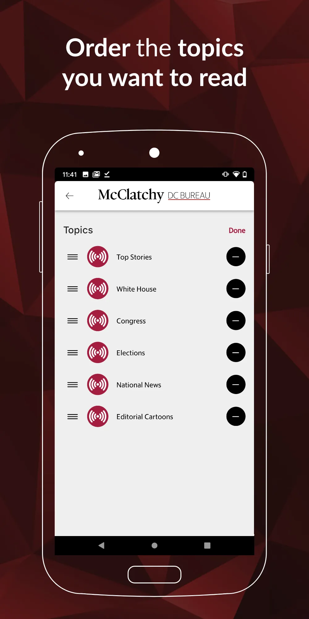 McClatchy DC Bureau | Indus Appstore | Screenshot