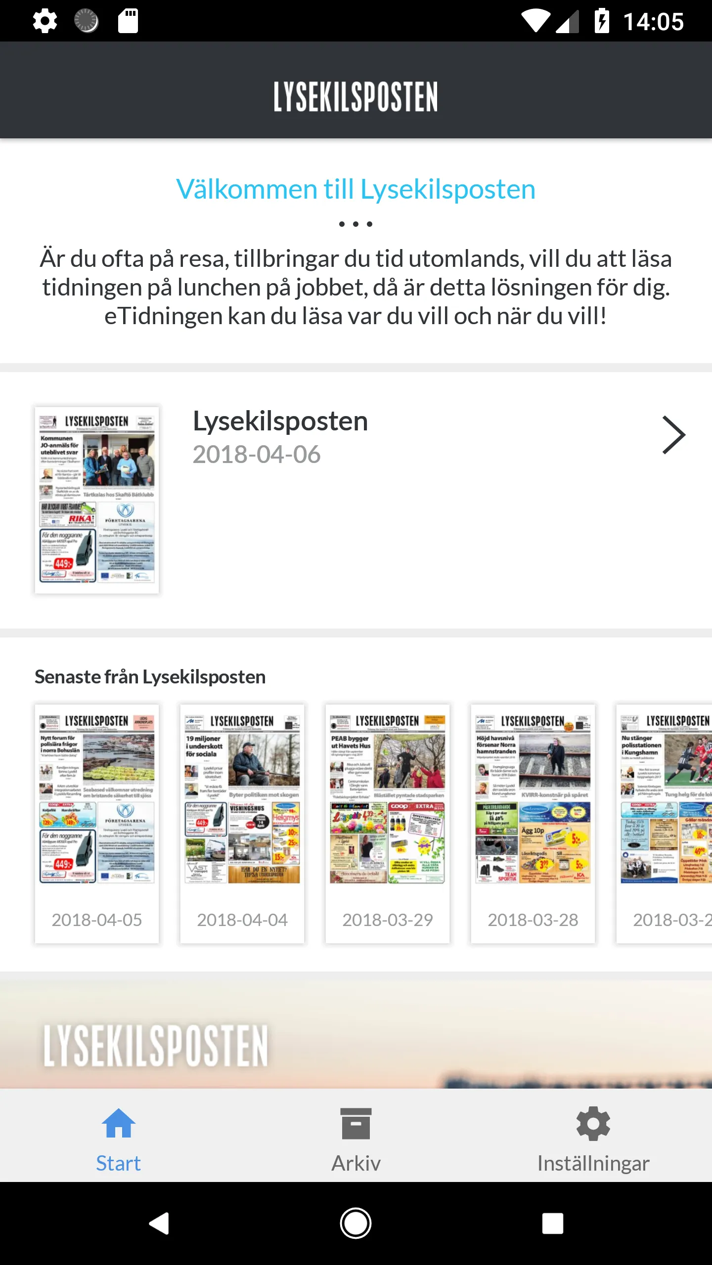 Lysekilsposten | Indus Appstore | Screenshot