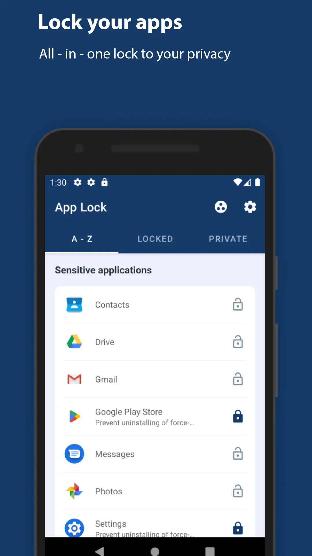 Applock - App Lock & Guard | Indus Appstore | Screenshot