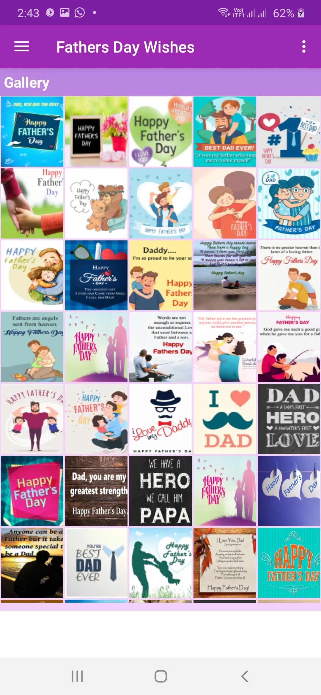 Fathers Day Wishes | Indus Appstore | Screenshot