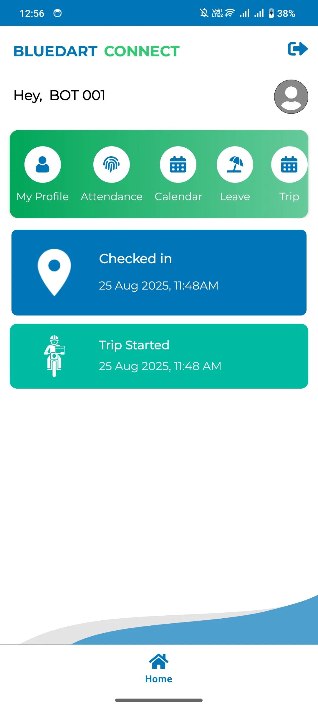 Bluedart Connect | Indus Appstore | Screenshot