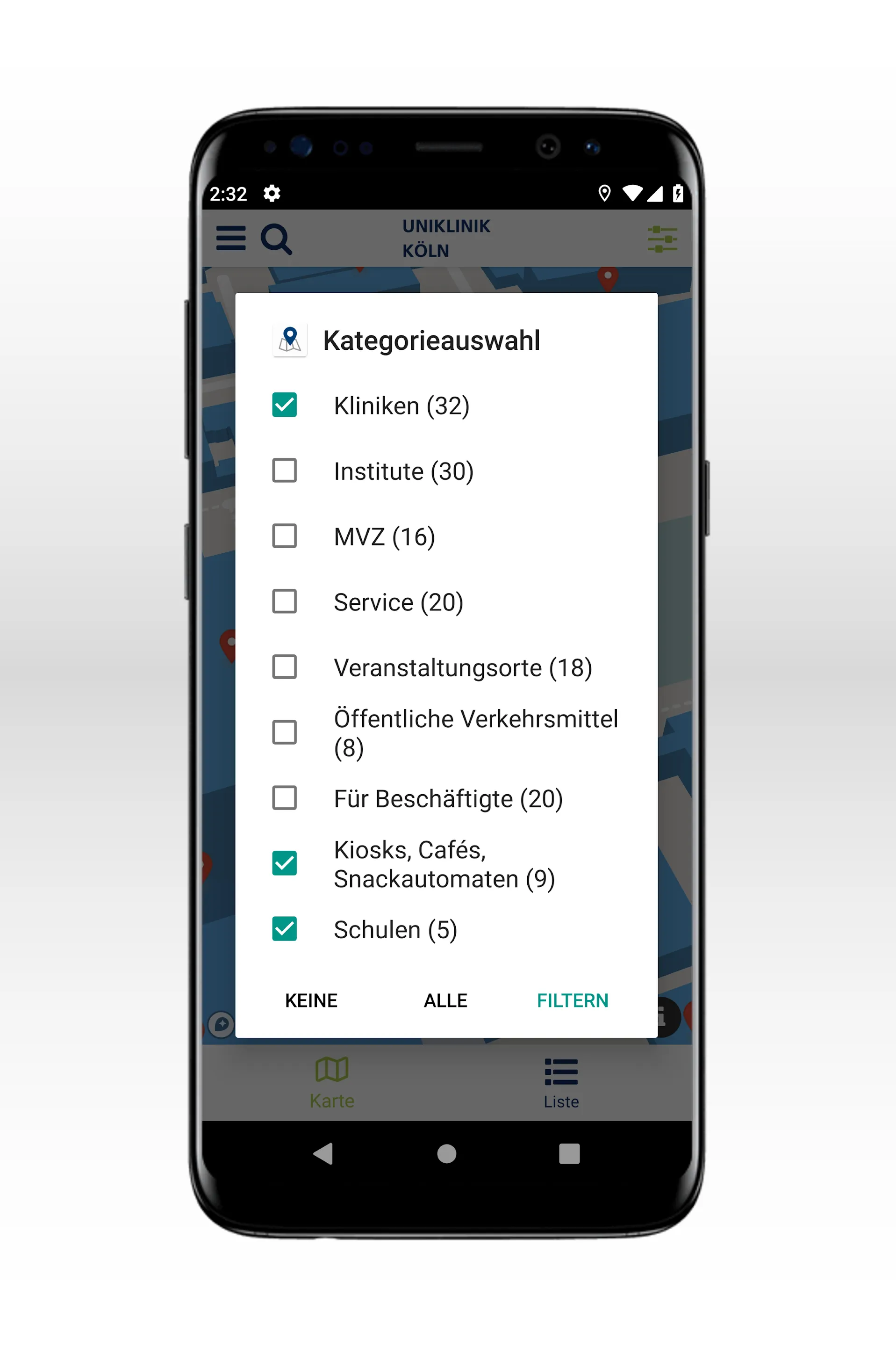 UKK Navi (Uniklinik Köln) | Indus Appstore | Screenshot