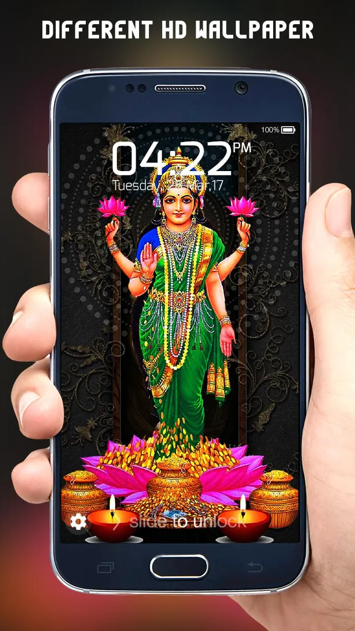 Maa Laxmi Lock Screen | Indus Appstore | Screenshot