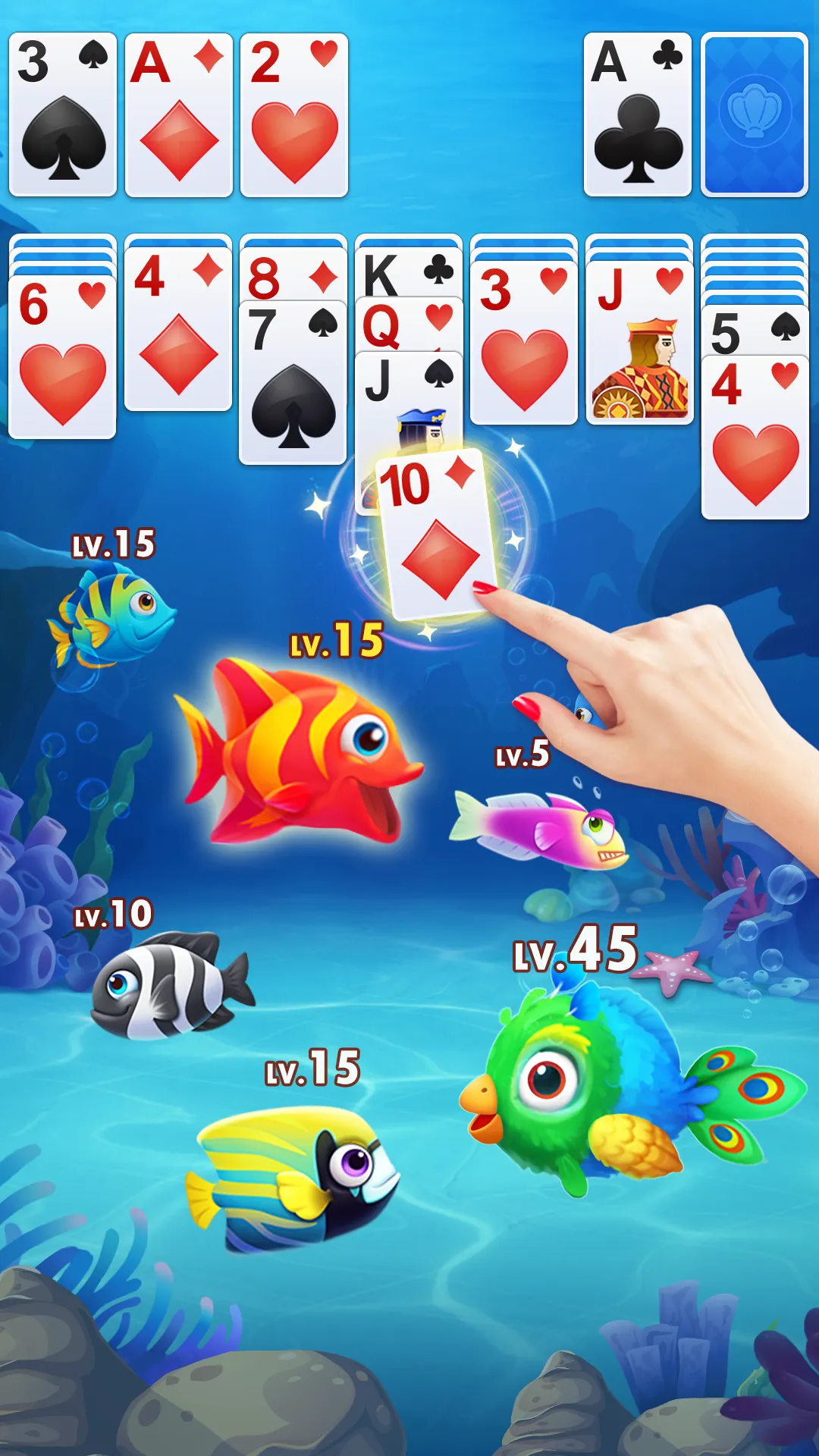 Solitaire Fish | Indus Appstore | Screenshot