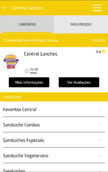 Central Lanches | Indus Appstore | Screenshot