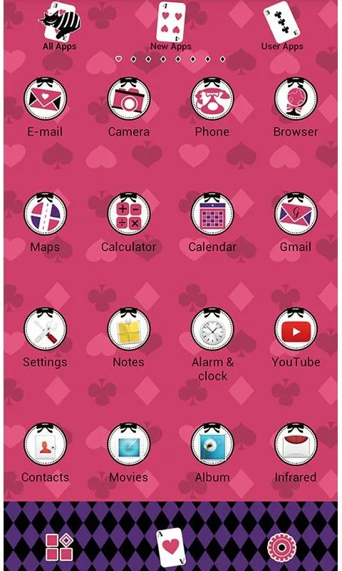 Alice and theCheshireCat Theme | Indus Appstore | Screenshot