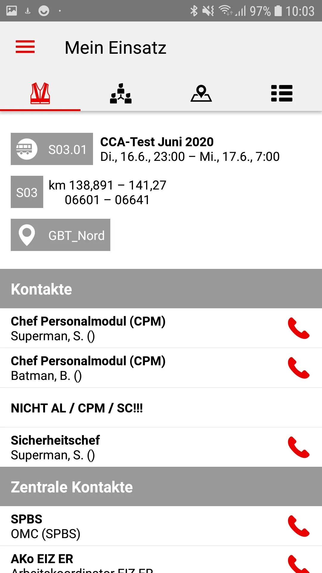 Ortung GBT / CBT | Indus Appstore | Screenshot