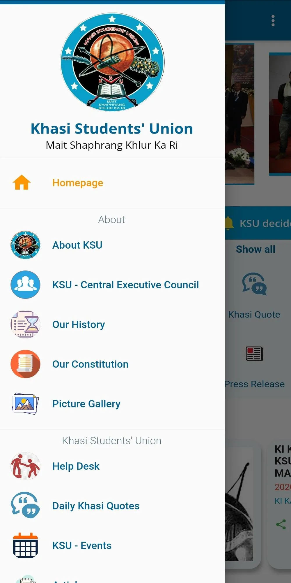 Khasi Students' Union | Indus Appstore | Screenshot