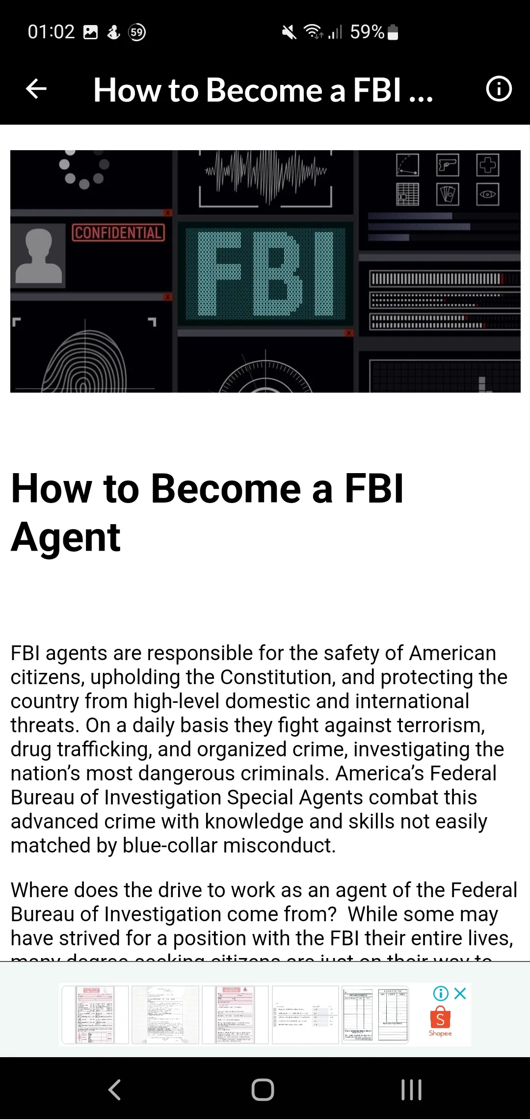 How to Become a FBI Agent | Indus Appstore | Screenshot