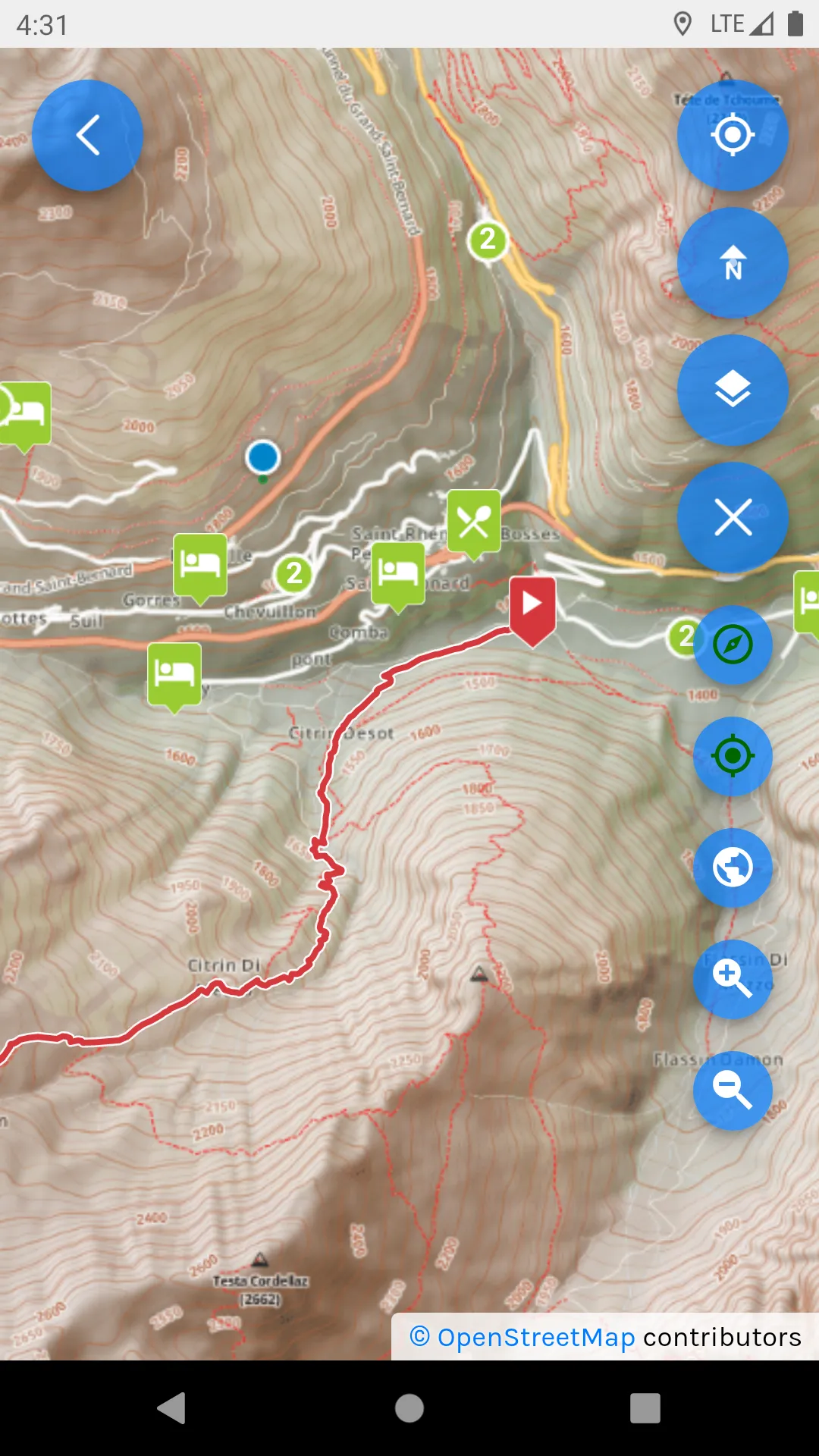 SkiAlp Gran San Bernardo | Indus Appstore | Screenshot