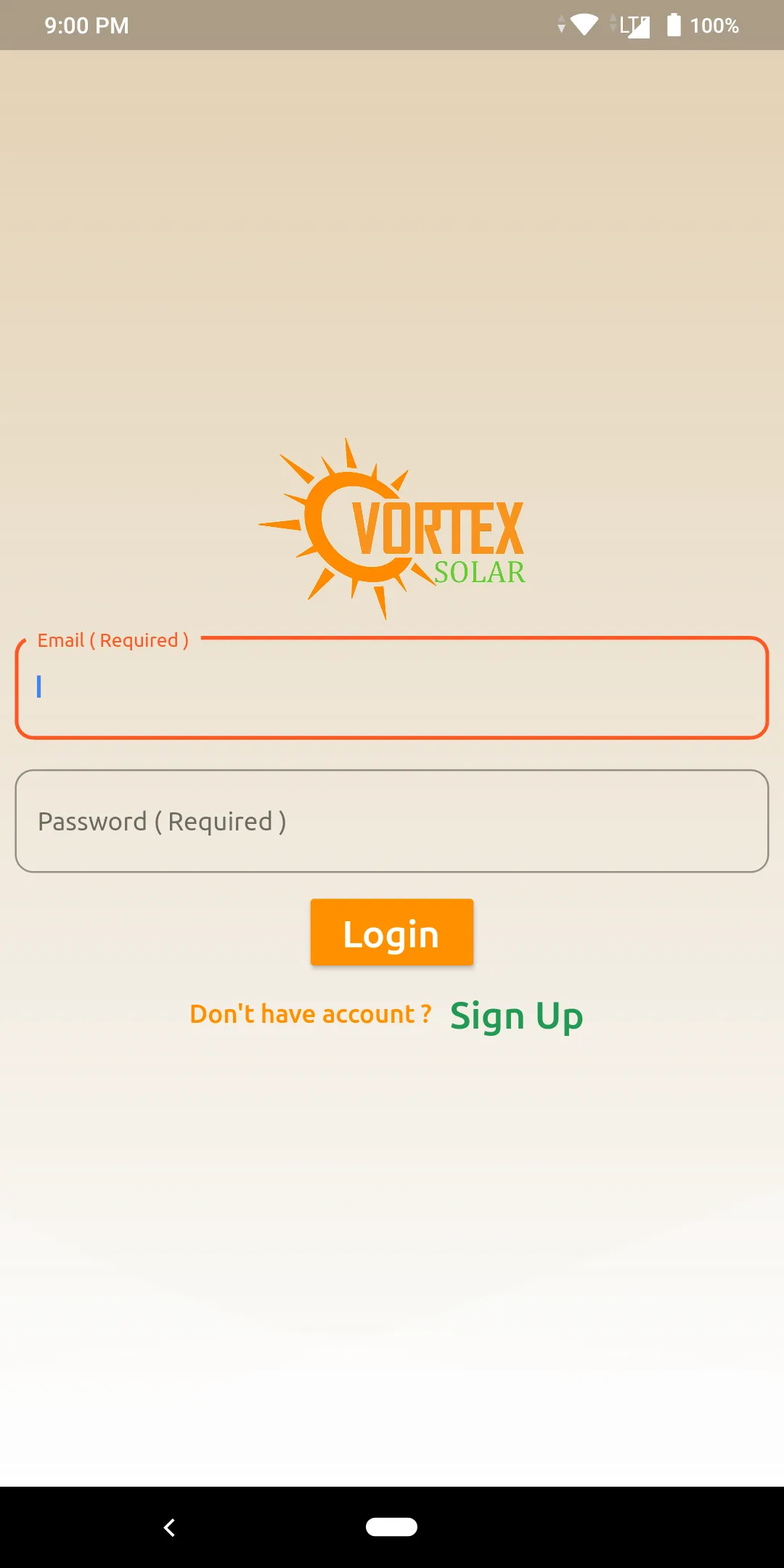 Vortex Solar . Solar Installer | Indus Appstore | Screenshot