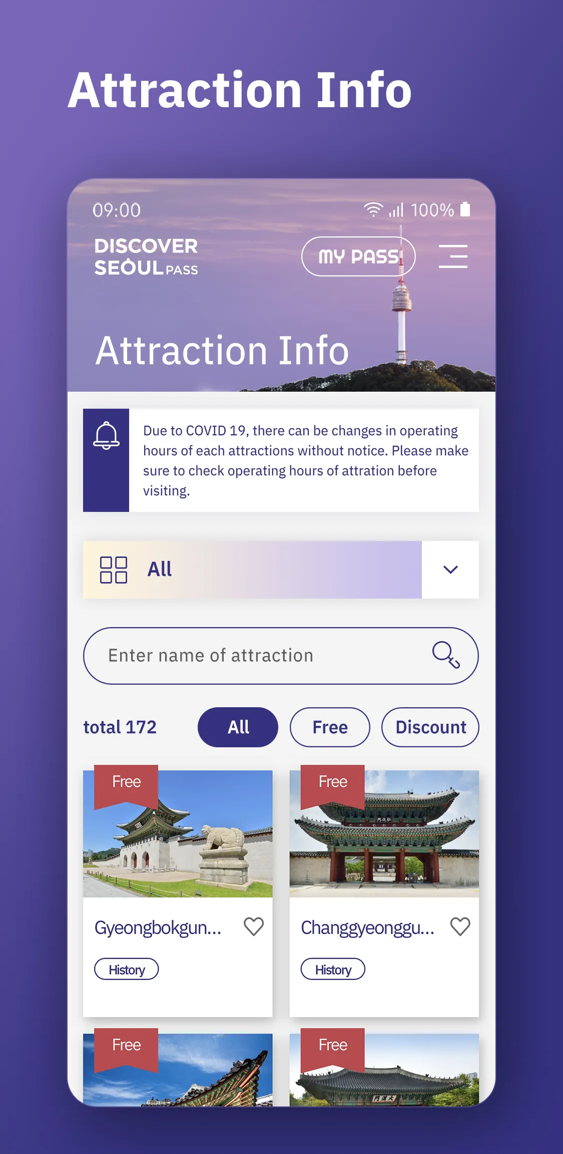 Discover Seoul Pass | Indus Appstore | Screenshot