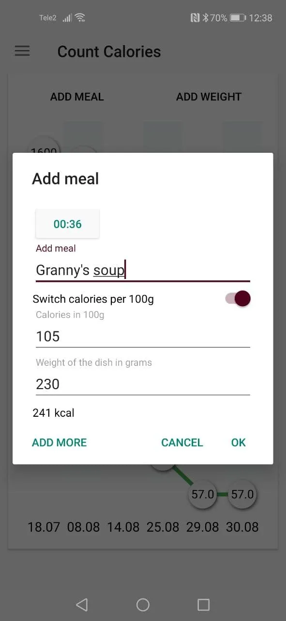 Count Calories | Indus Appstore | Screenshot