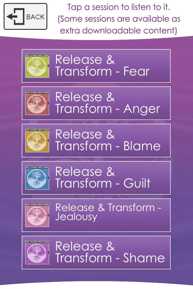 Heal And Transform Meditations | Indus Appstore | Screenshot