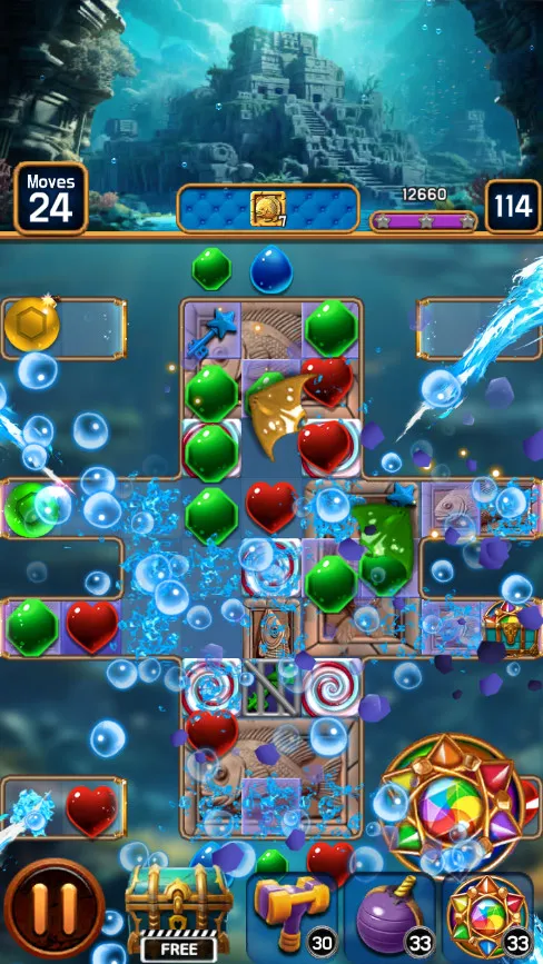 Jewel Aqua | Indus Appstore | Screenshot