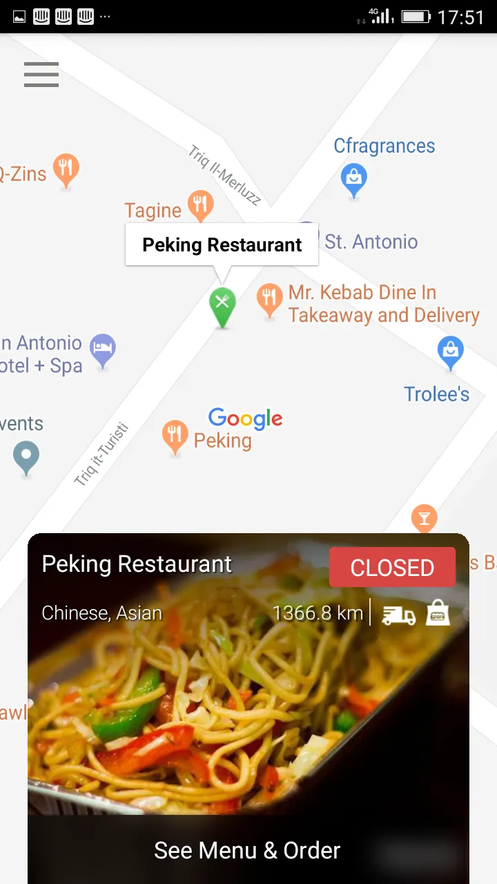 Peking Restaurant | Indus Appstore | Screenshot