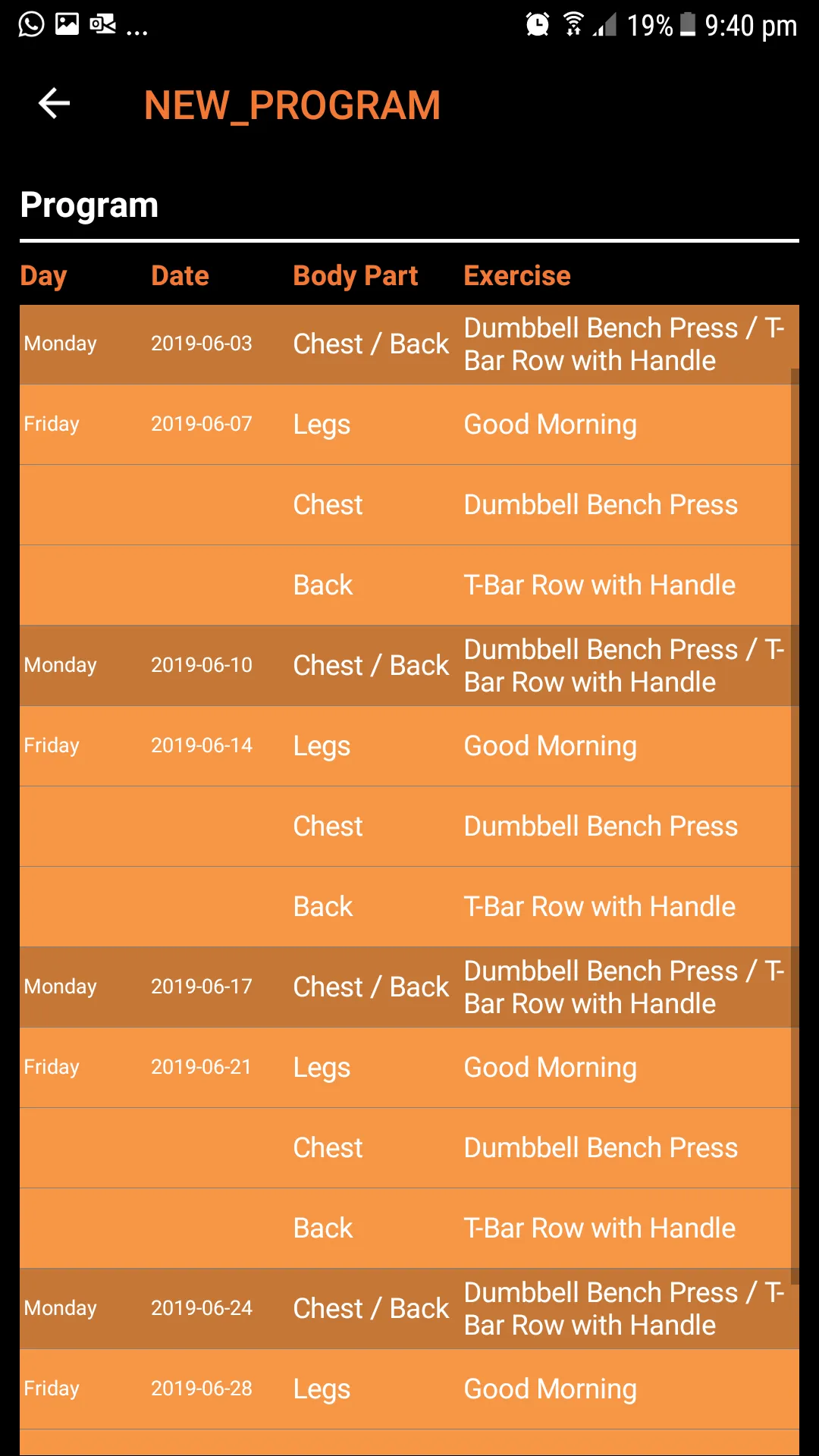 GYM Information System | Indus Appstore | Screenshot