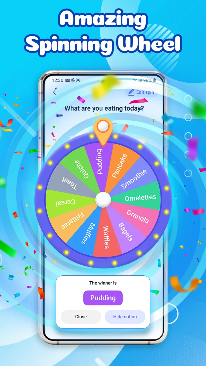 Spin the Wheel: Finger Picker | Indus Appstore | Screenshot
