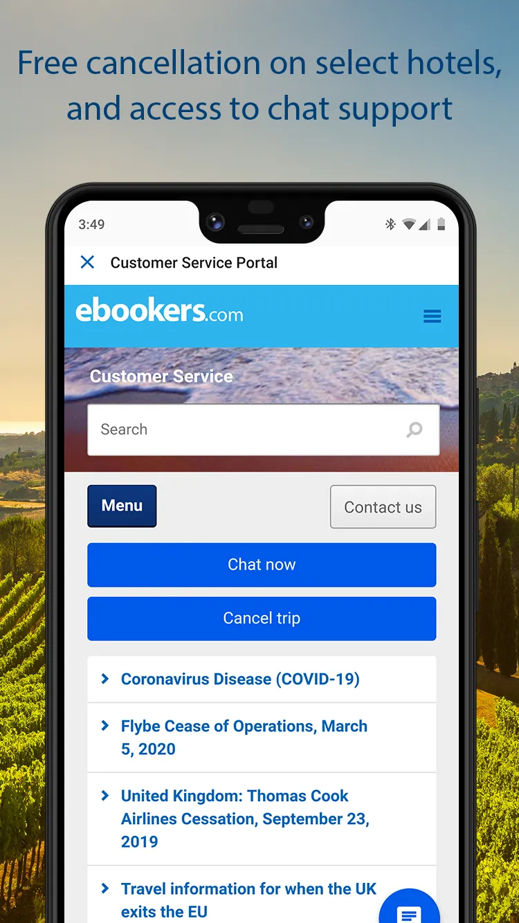 ebookers Hotels & Flights | Indus Appstore | Screenshot