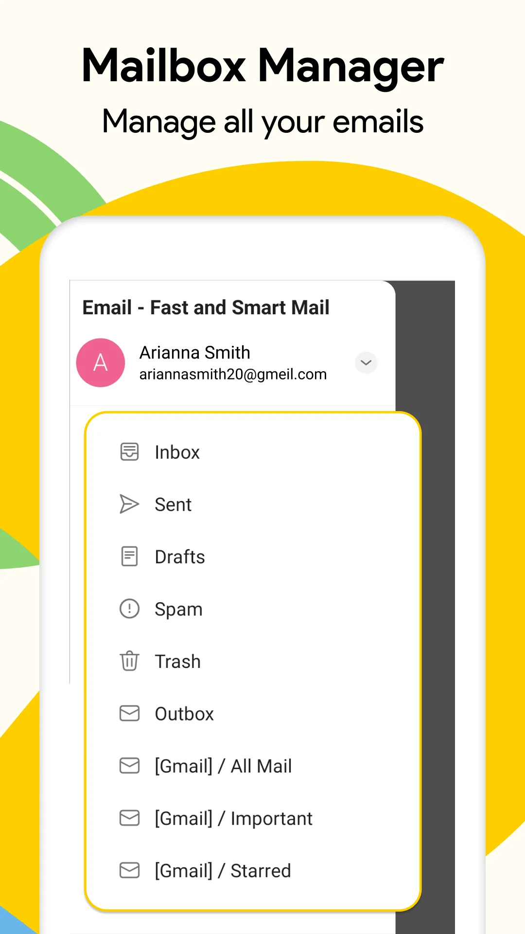 Email - Fast and Smart Mail | Indus Appstore | Screenshot