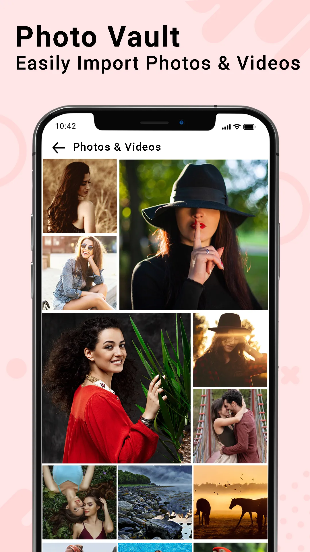 Photo Vault  - Lock Gallery | Indus Appstore | Screenshot