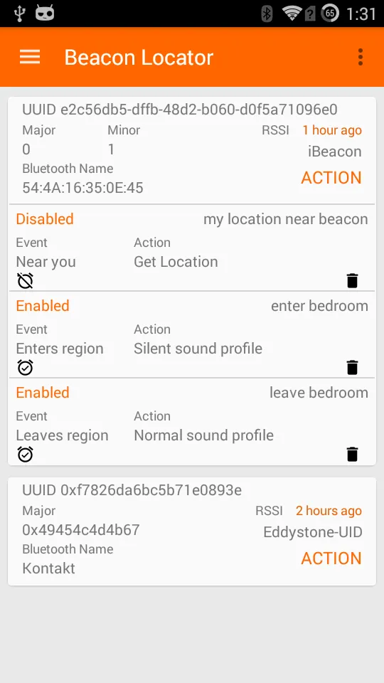 Beacon Locator | Indus Appstore | Screenshot