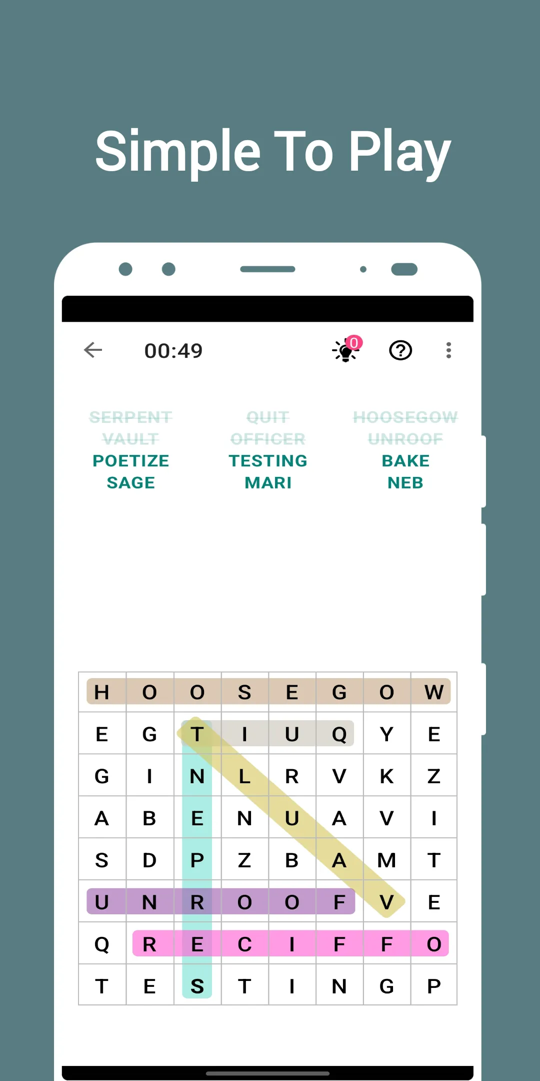 Word Search | Indus Appstore | Screenshot