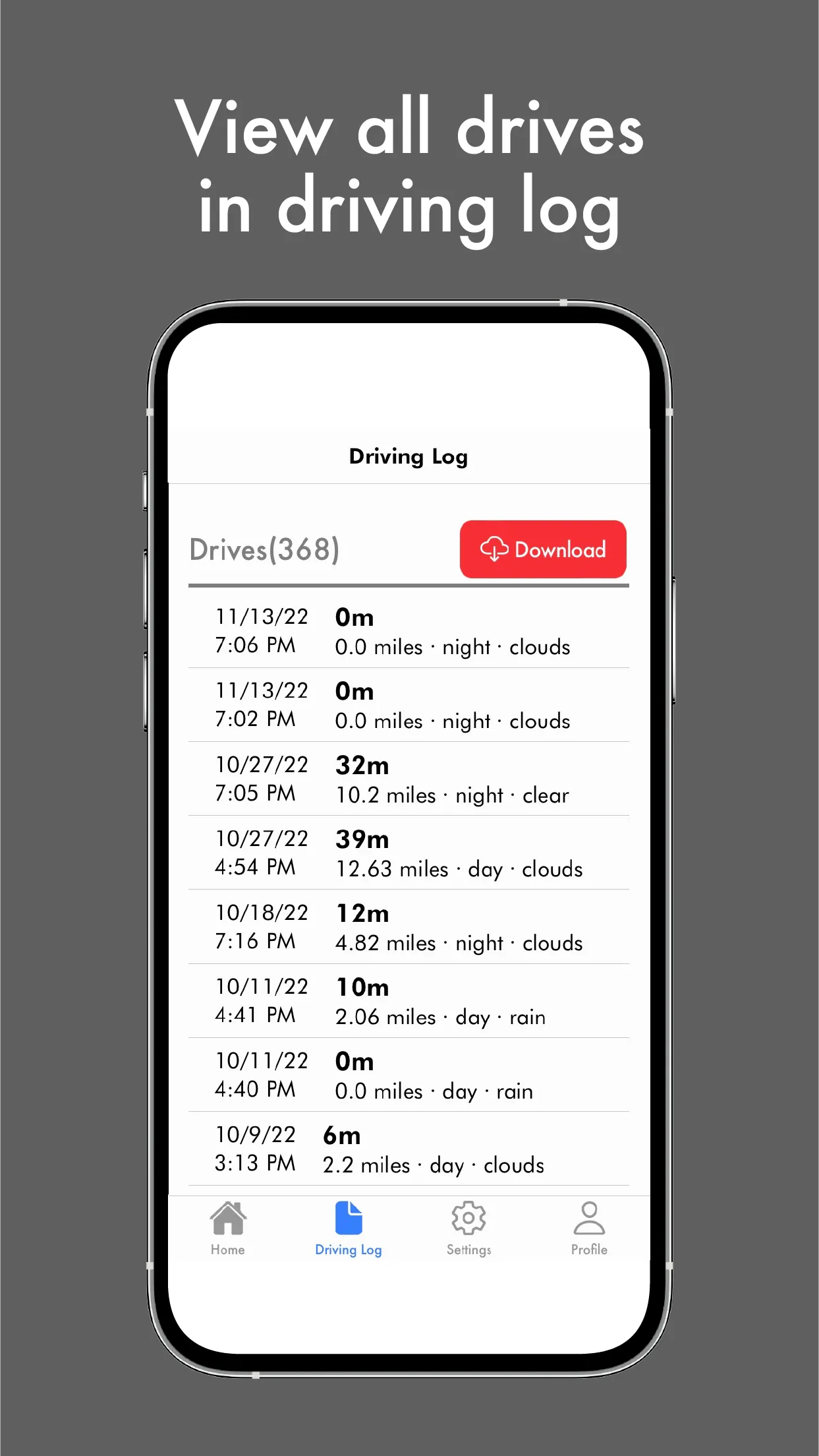 Road Buddy - Driving Log | Indus Appstore | Screenshot