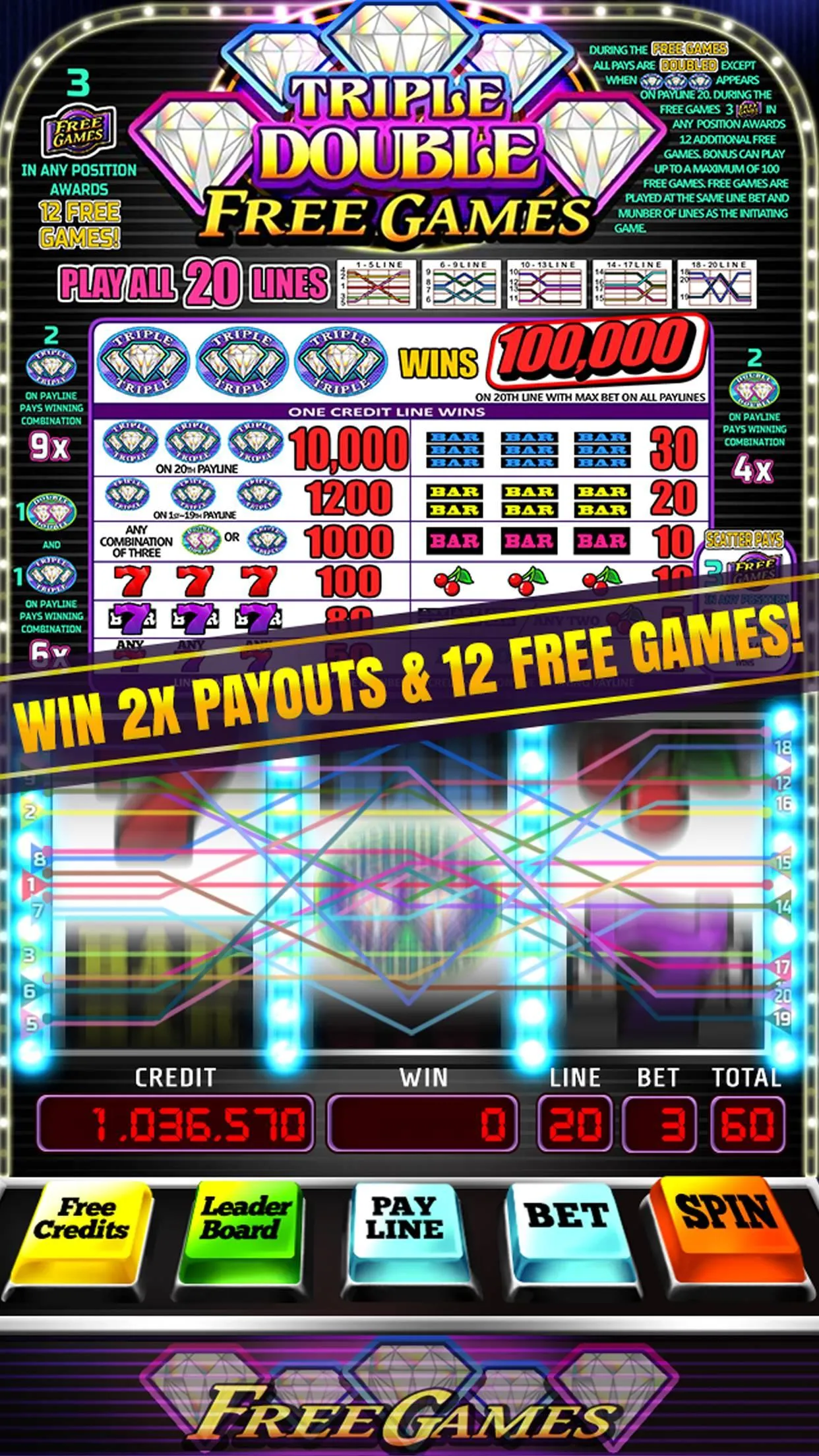 Triple Double FG Slots | Indus Appstore | Screenshot