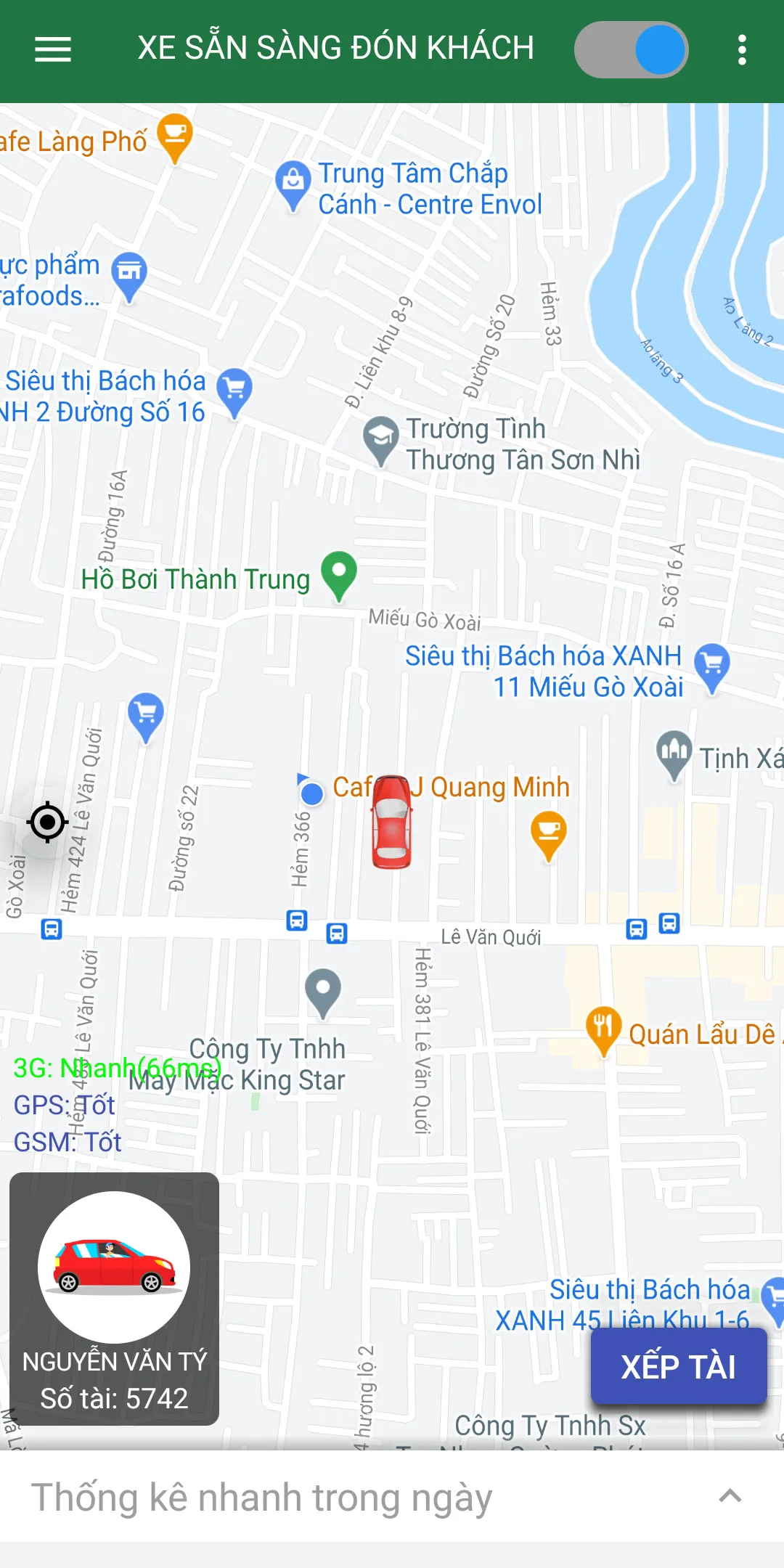 Taxi Phú Cường Driver | Indus Appstore | Screenshot