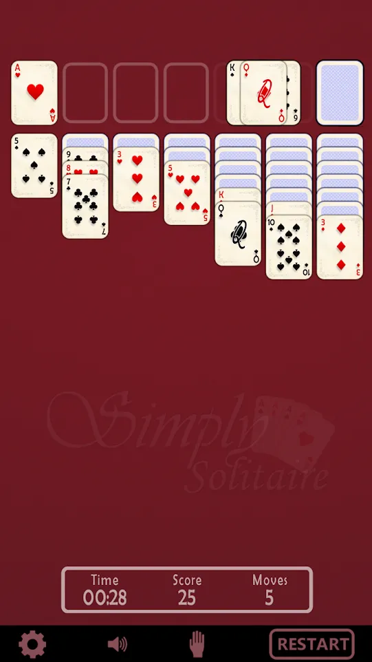 Simply Solitaire | Indus Appstore | Screenshot