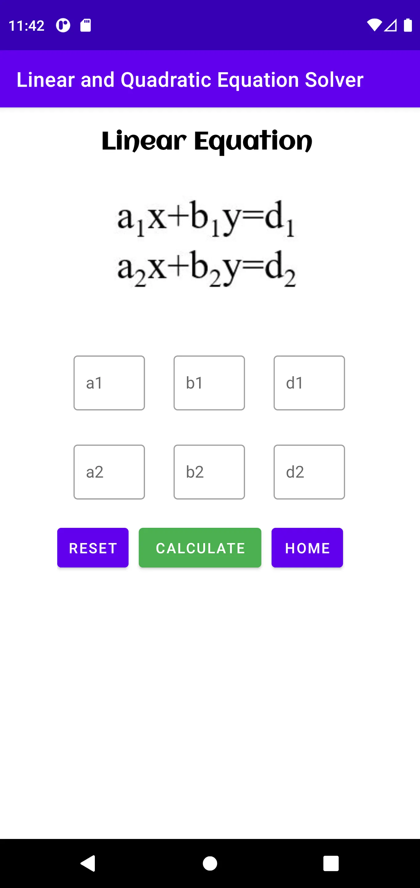 Linear & Quadratic Equation | Indus Appstore | Screenshot