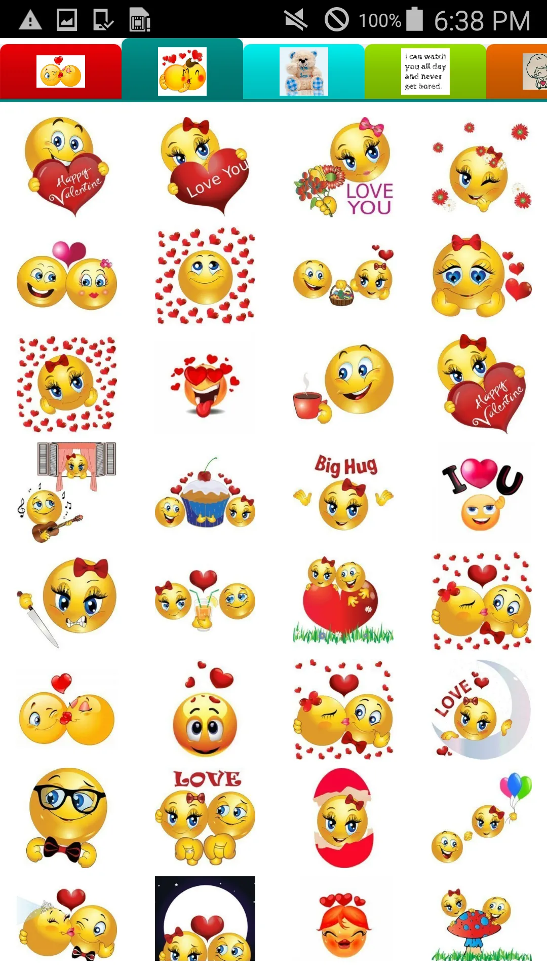 Love Stickers | Indus Appstore | Screenshot