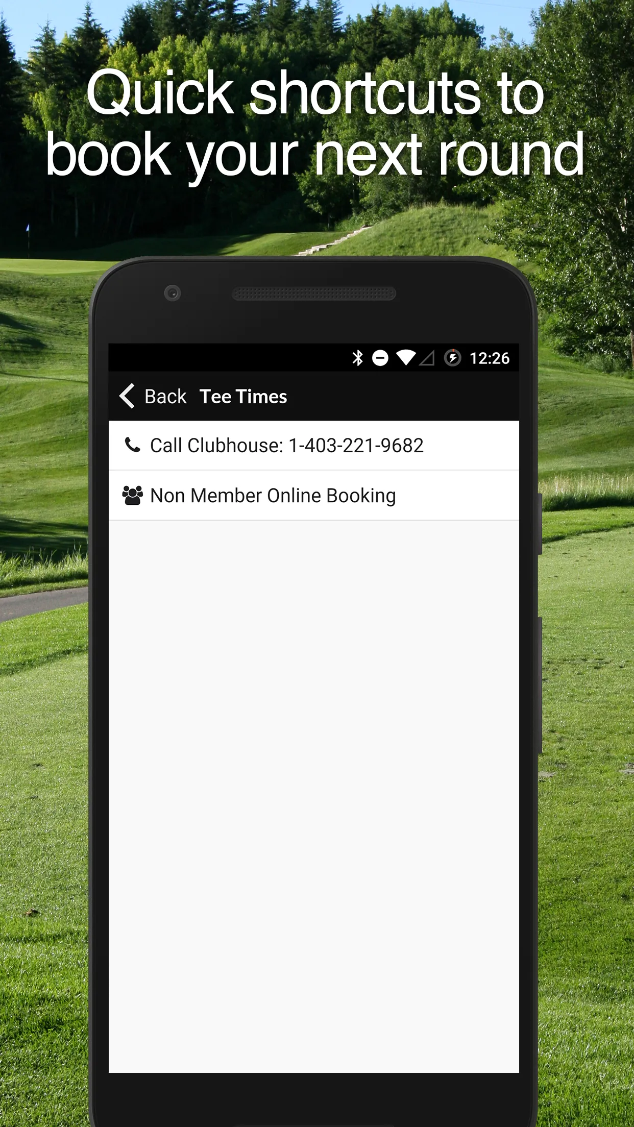 Valley Ridge Golf Club | Indus Appstore | Screenshot