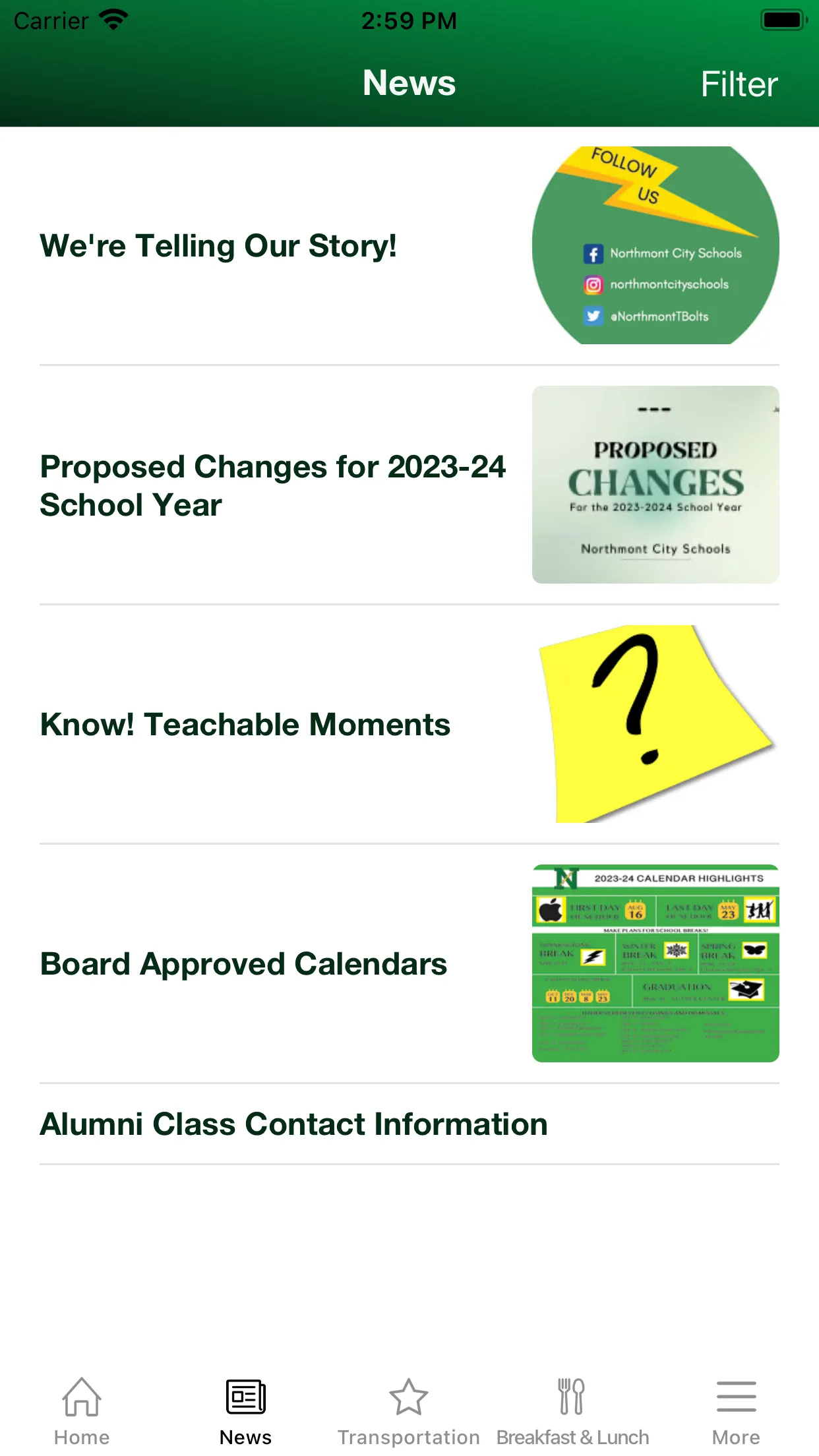 Northmont City Schools | Indus Appstore | Screenshot