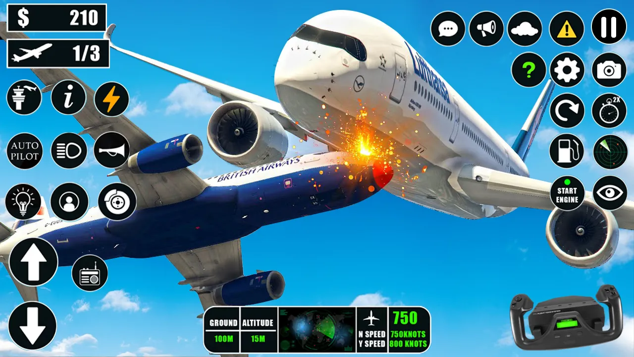 Airplane Simulator Pilot Game | Indus Appstore | Screenshot