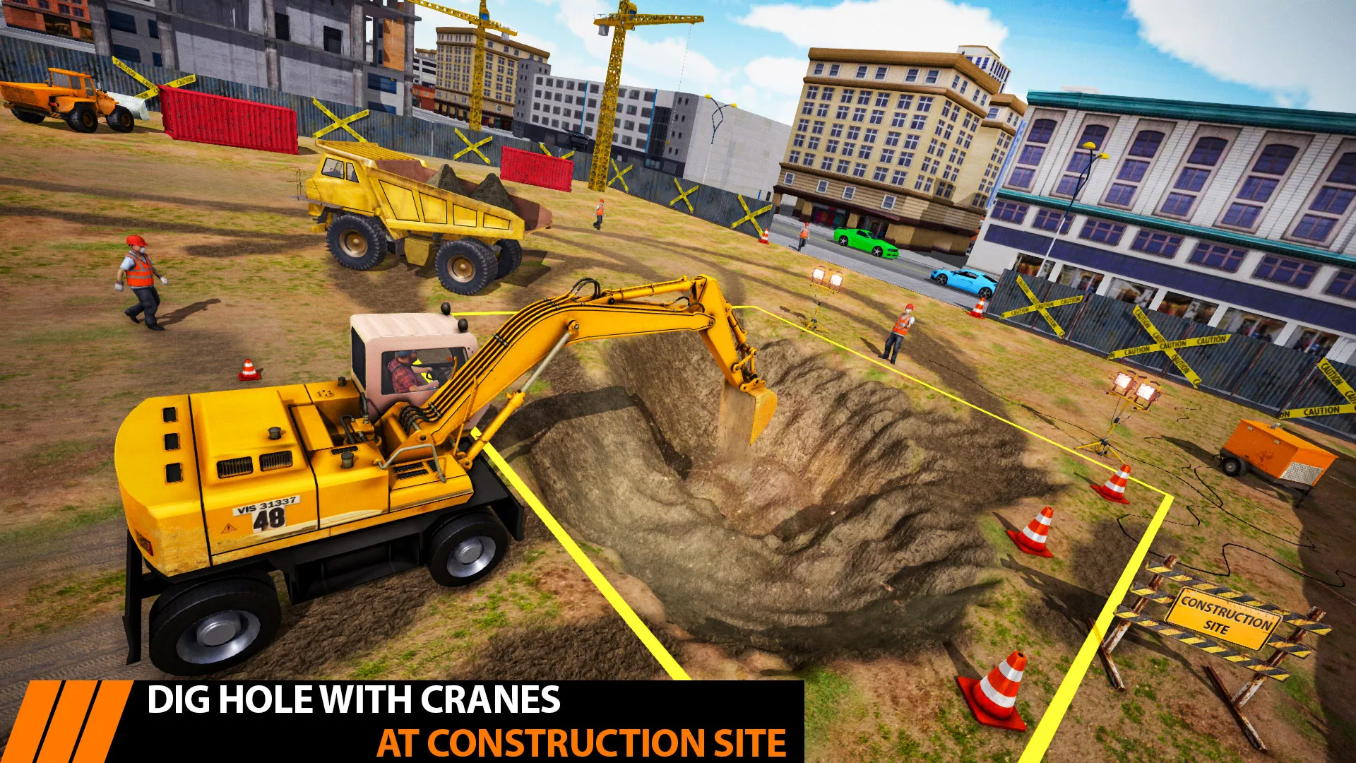 City Construction Excavator 3D | Indus Appstore | Screenshot