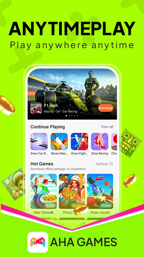 AHA Games: No WIFI GameBox | Indus Appstore | Screenshot