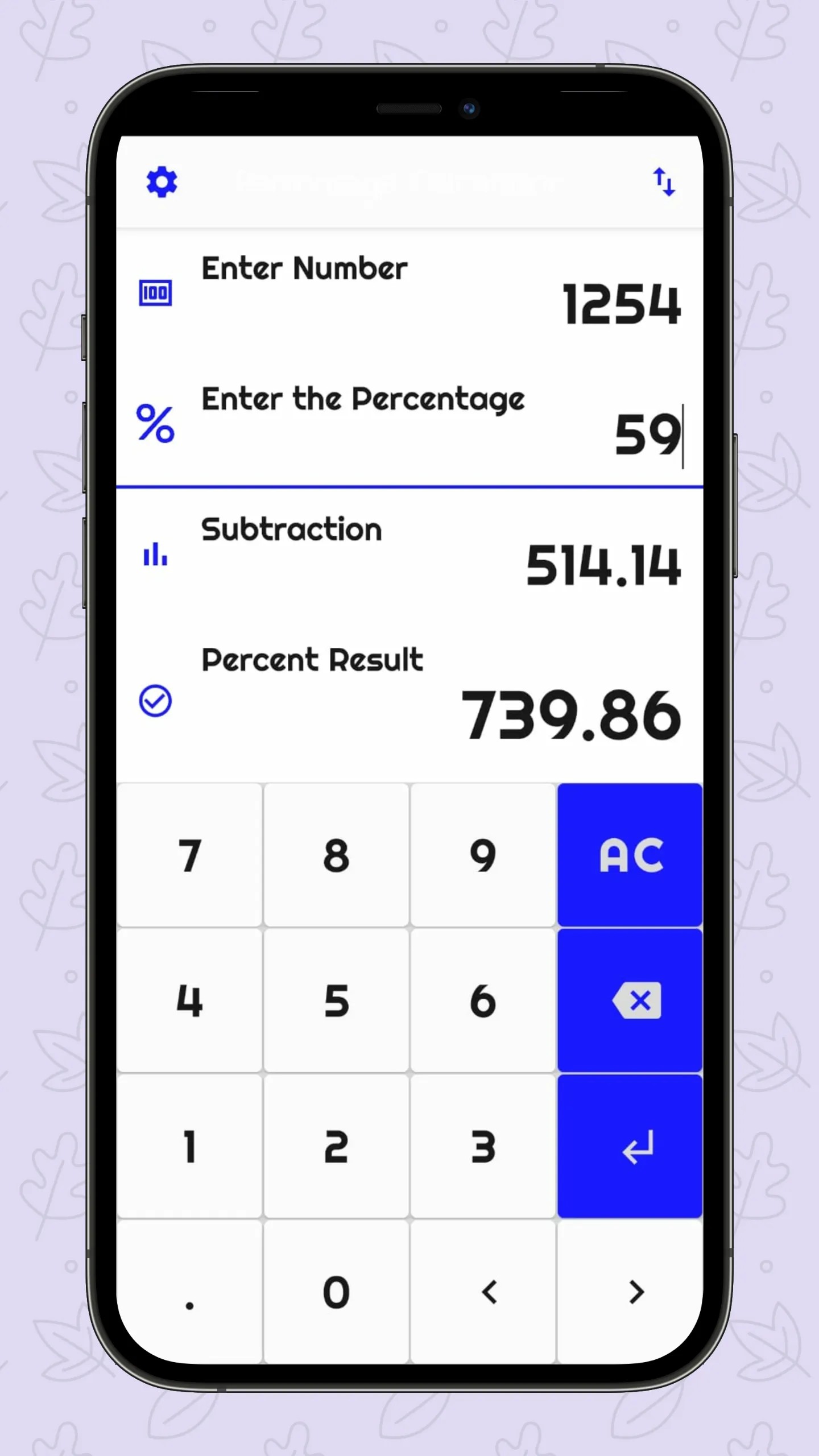 Percentage Calculator | Indus Appstore | Screenshot