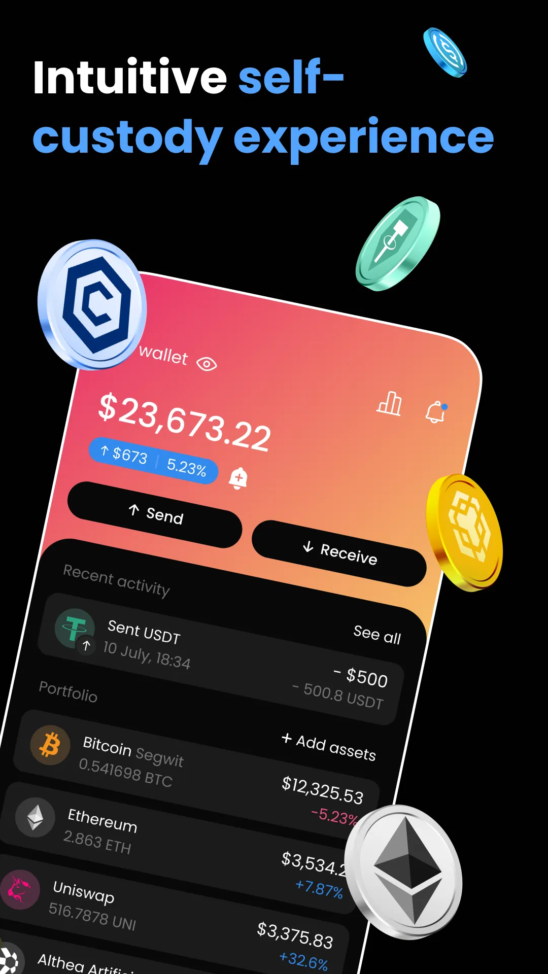 Crypto Wallet: Buy Bitcoin BTC | Indus Appstore | Screenshot