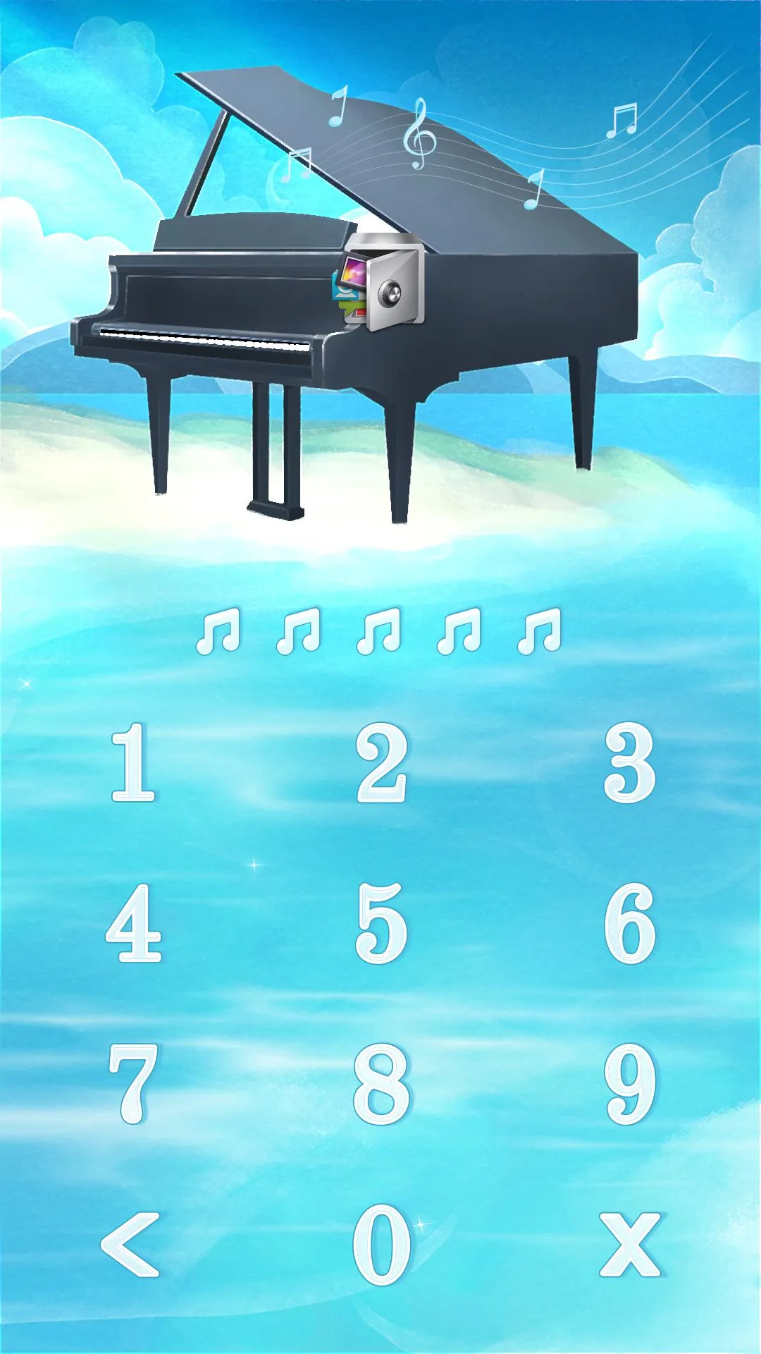 AppLock Live Theme Piano | Indus Appstore | Screenshot