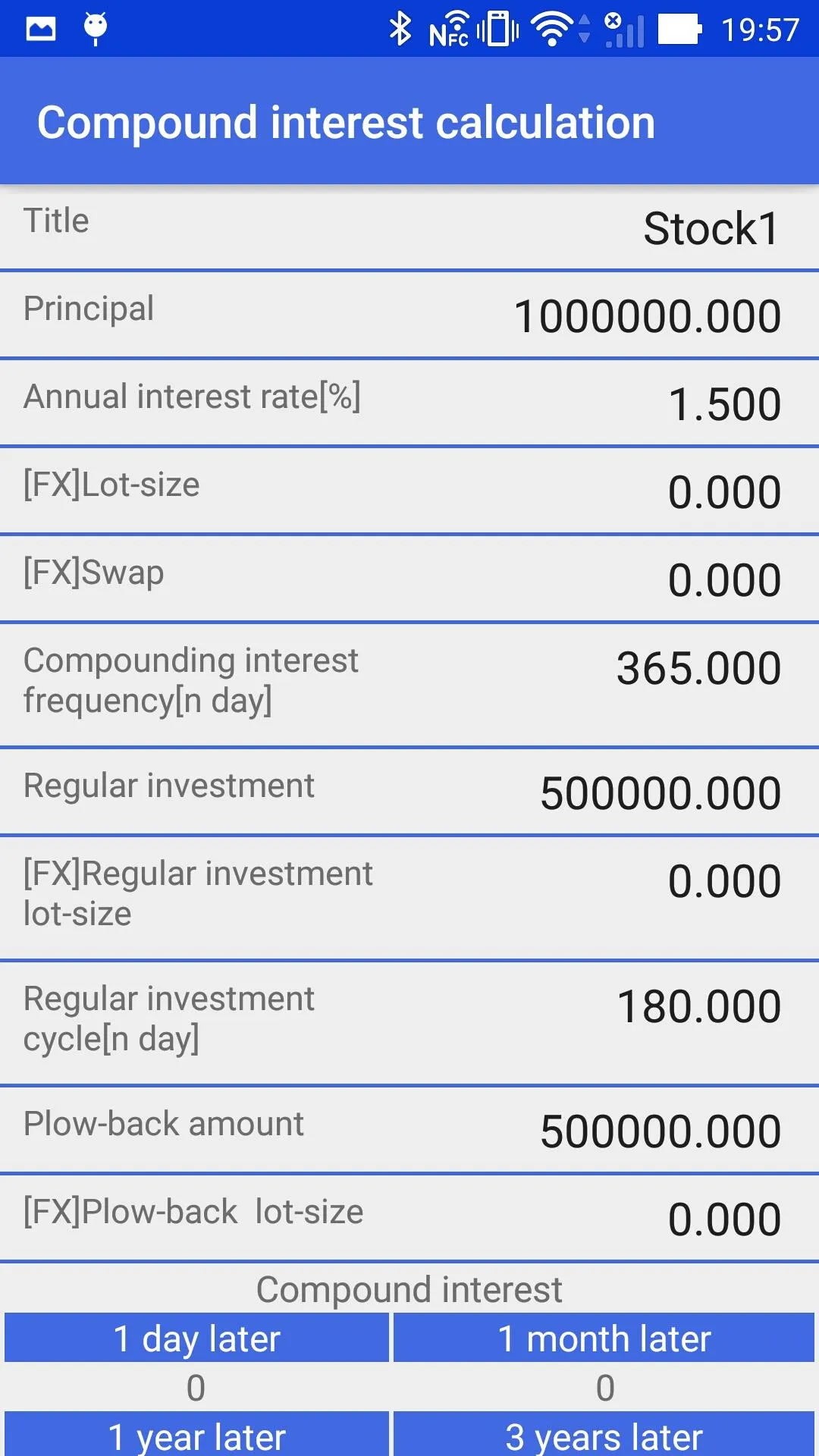 Compound interest calculator | Indus Appstore | Screenshot