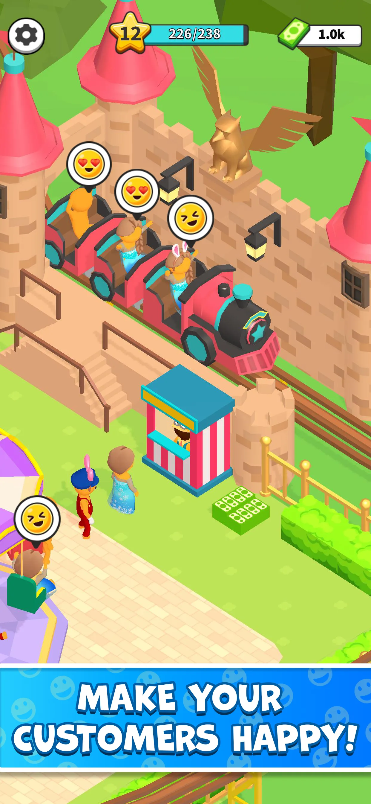 Awesome Park : Idle Game | Indus Appstore | Screenshot