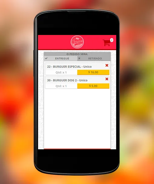 Big Burguer Dlvr | Indus Appstore | Screenshot