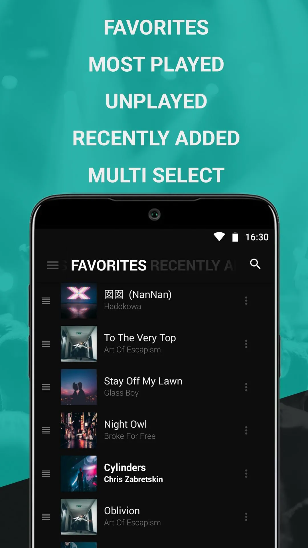 BlackPlayer Music Player | Indus Appstore | Screenshot