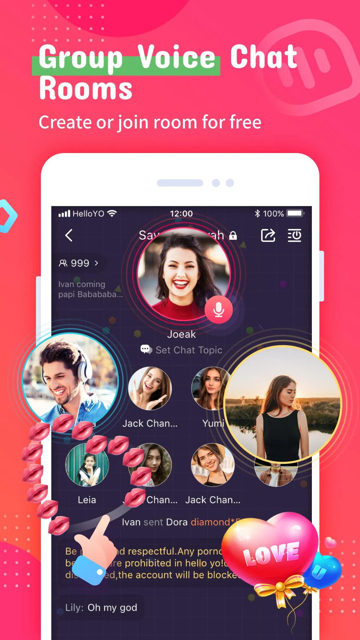 Miss Yo-Group Voice Chat Rooms | Indus Appstore | Screenshot